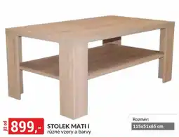 Baumax Stolek mati i nabídka