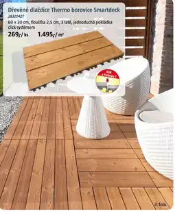 Bauhaus Thermo borovice Smartdeck nabídka