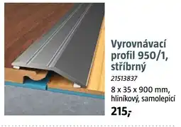 Bauhaus Vyrovnavaci profil 950/1, stříbrný nabídka