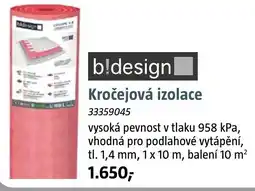 Bauhaus b!design kročejová izolace nabídka