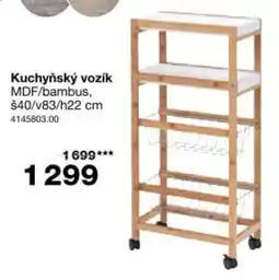 Sconto Kuchyňský vozík nabídka