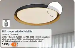 Bauhaus LED stropní svítidlo Satellite nabídka