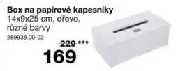 Sconto Box na papírové kapesníky nabídka