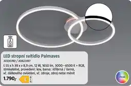 Bauhaus Palmaves LED stropní svítidlo nabídka