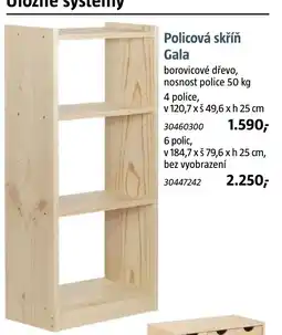 Bauhaus Gala policová skříň nabídka
