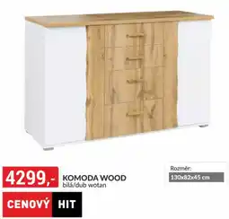 Baumax Komoda wood nabídka