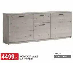Baumax Komoda lille dub wellington nabídka