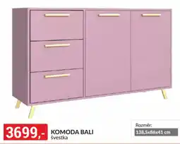 Baumax Komoda Bali švestka nabídka