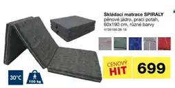 Sconto Spiraly skládací matrace nabídka