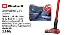Bauhaus Einhell aku vysavač 2 v 1 nabídka