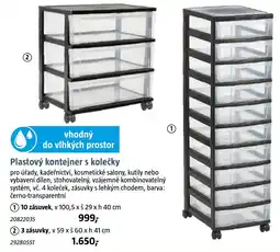 Bauhaus Plastový kontejner s kolečky nabídka