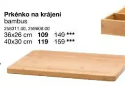 Sconto Prkénko na krájení bambus nabídka