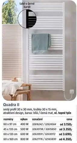 Bauhaus Quadra II nabídka