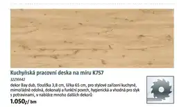 Bauhaus Kuchyňská pracovní deska na míru K757 nabídka
