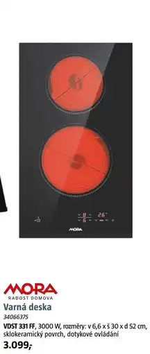 Bauhaus Mora varná deska VDST 331 FF nabídka
