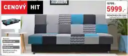Baumax Pohovka zig zag nabídka