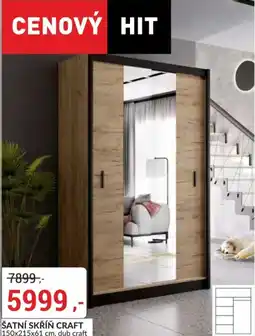 Baumax Craft šatní skříň nabídka