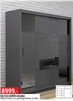 Baumax Aruba šatní skříň nabídka