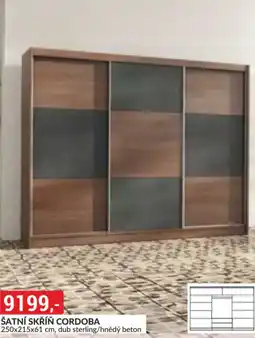 Baumax Šatní skříň cordoba nabídka