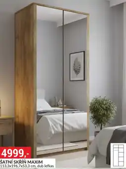 Baumax Šatní skříň maxim nabídka