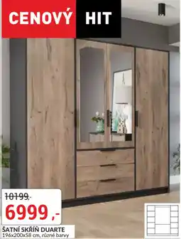 Baumax Duarte šatní skříň nabídka
