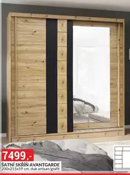Baumax Šatní skříň avantgarde nabídka
