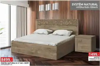 Systém Natural postel n-17 160 + rošt