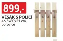 Baumax Věšák s policí nabídka