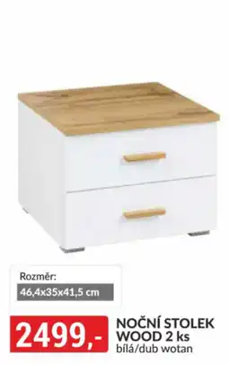 Baumax Wotan noční stolek wood nabídka