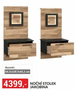 Baumax Jakobina noční stolek nabídka