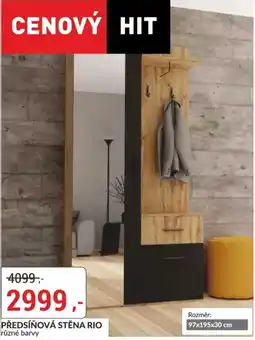 Baumax Rio předsíňová stěna nabídka