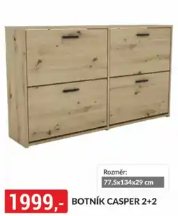 Baumax Botník casper 2+2 nabídka