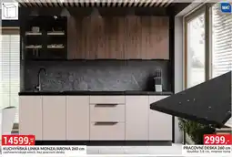 Baumax Mat kuchyňská linka monza/arona 260 cm nabídka