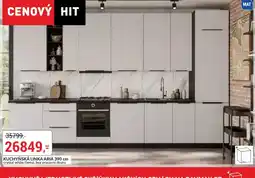 Baumax Aria kuchyňská linka 390 cm nabídka