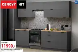 Baumax Mat Kuchyňská linka Loft II 260 cm nabídka