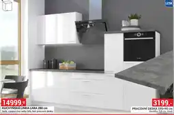 Baumax Lara kuchyňská linka 280 cm nabídka