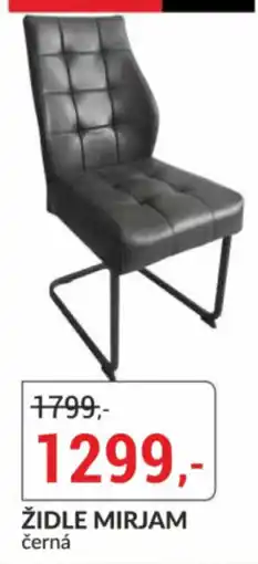 Baumax Židle Mirjam černá nabídka