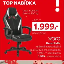 XXXLutz Xora herní židle nabídka
