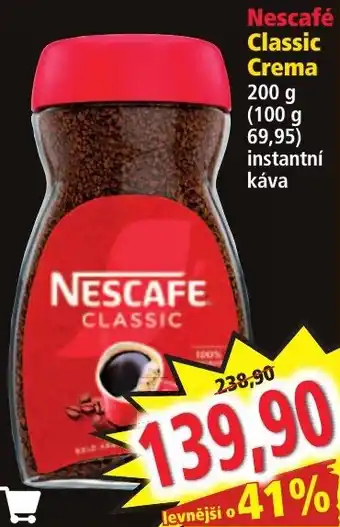 Nescafe classic crema