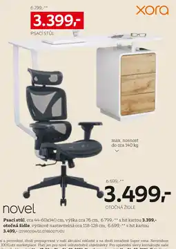 XXXLutz Xora psací stůl nabídka