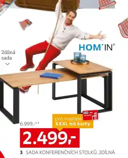 XXXLutz Sada konferenčních stolků, 2dílná nabídka