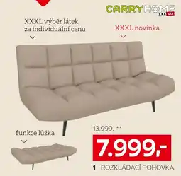 XXXLutz Carryhome rozkládací pohovka nabídka
