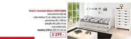 IDEA nábytek Postel s výsuvným lůžkem LAURA 8808B nabídka