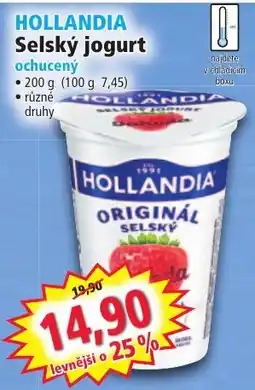 Norma Hollandia selský jogurt nabídka