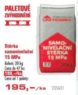 Uni Hobby Uni Hobby samonivelační stěrka nabídka
