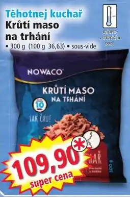 Norma Nowaco krůtí maso na trhání nabídka