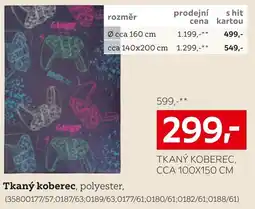 XXXLutz Tkaný koberec, polyester nabídka