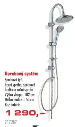 Uni Hobby Sprchový systém nabídka