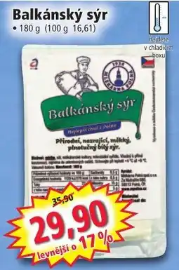 Norma Balkánský sýr nabídka