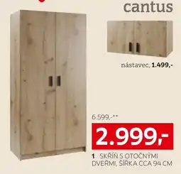 XXXLutz cantus skřín s otočnými dveřmi nabídka